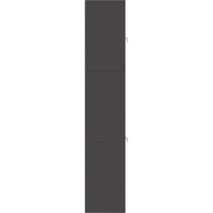 vidaXL Aufbewahrungsschrank 2 stk. Schwarz 80 x 40 x 210 cm Stahl 3438741 – Bild 9