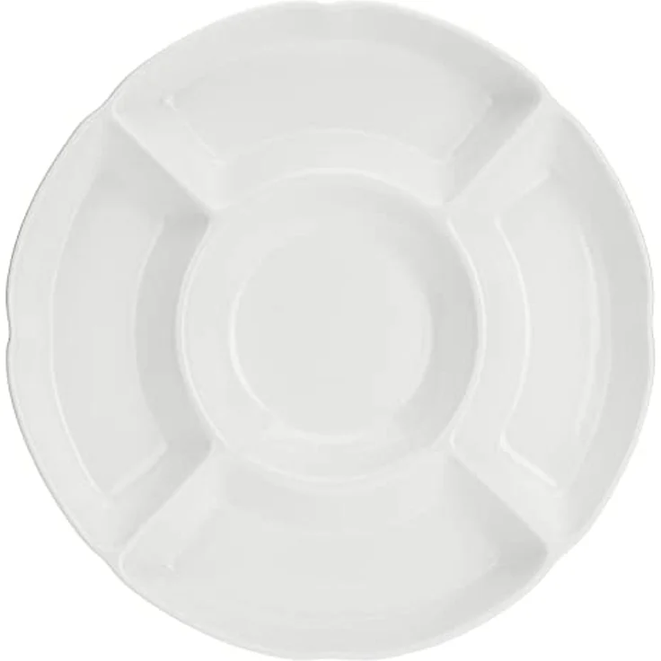 La Porcellana Bianca La Porcellana Bianca rundes Snacktablett 35,5 cm P001903035 – Bild 1