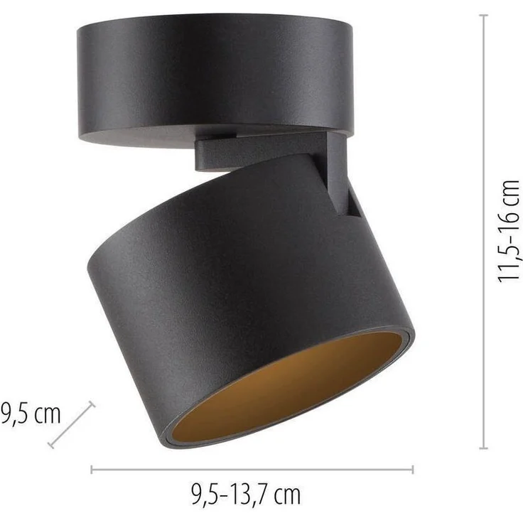 Paul Neuhaus LED Deckenspot LED Deckenlampe Spot PURE CUP, Verstellbarer Spot, 1xLED/13Watt, warmweiß, Spotköpfe schwenkbar schwenkbar dimmbar – Bild 3