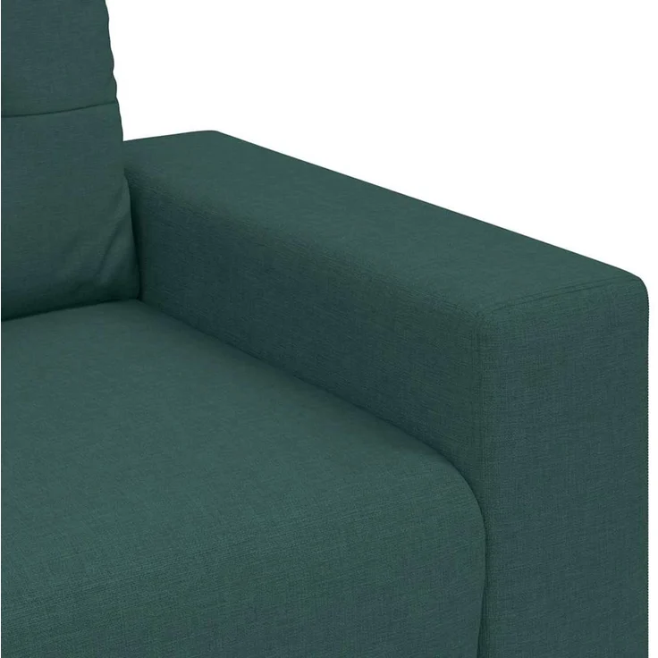 vidaXL Loveseat-Sofa Dunkelgrün 180x77x82 cm Stoff 4105083 – Bild 7