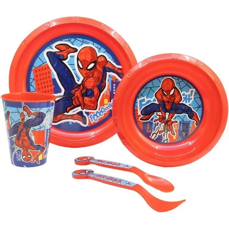 Geschirr-Set 5tlg. Spiderman SPIDERMAN – Bild 5