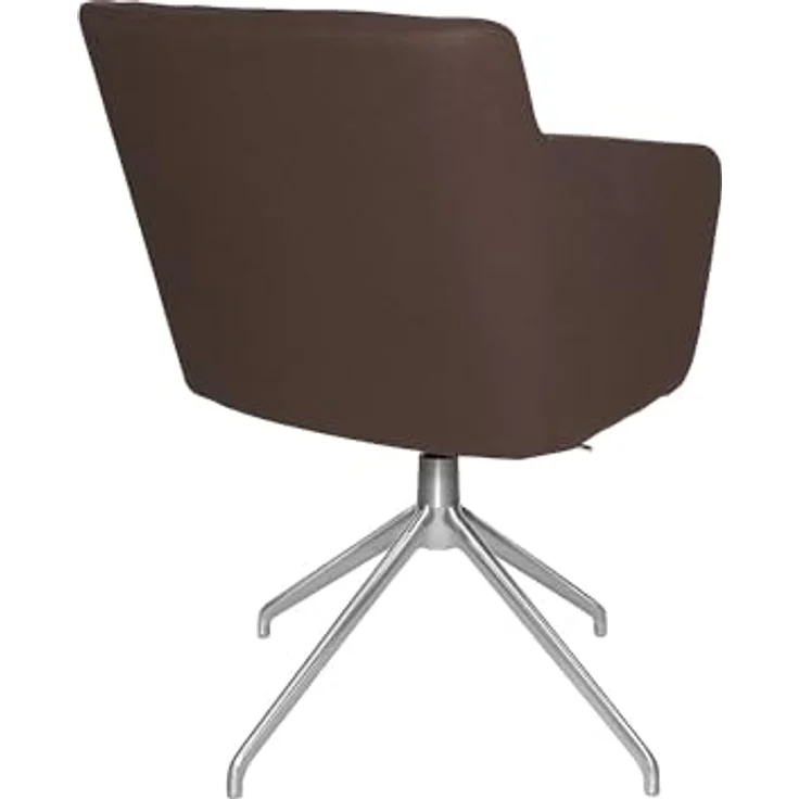 TOPSTAR | Besuchersessel SFH | 3D-Sitzgelenk und Aluminium-Fußkreuz | braun – Bild 5