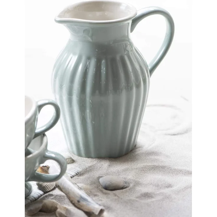 Ib Laursen Krug Mynte 1,7l Keramik Kanne Vase 2077- 10 - green tea – Bild 6