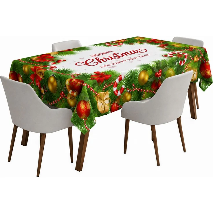 Hermia Concept 'Xmas 5 - Small' Tischdecke, Mehrfarbig, 100 x 160 cm – Bild 2
