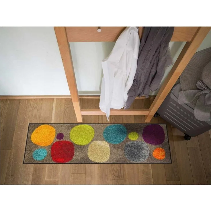 Salonloewe Läufer Läufer klein 30x100 Broken Dots, Läufer klein, Höhe: 300 mm – Bild 1