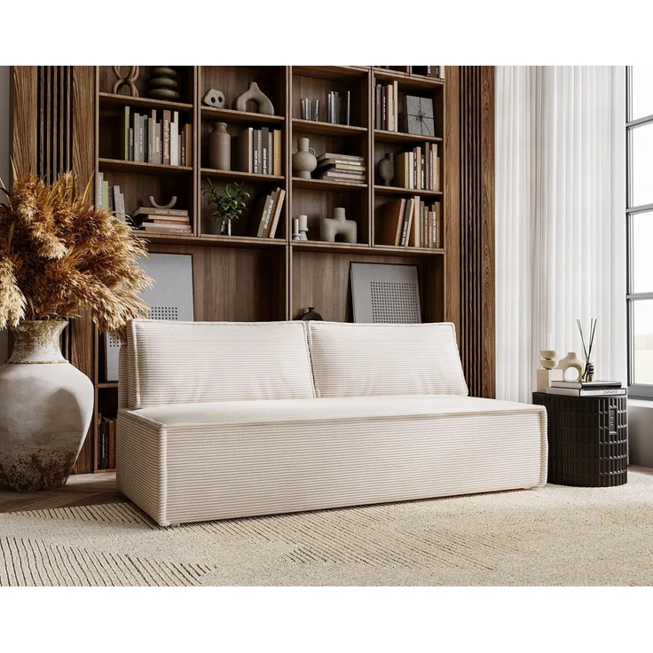 Kaiser Möbel Sofa mit schlaffunktion und bettkasten DUE