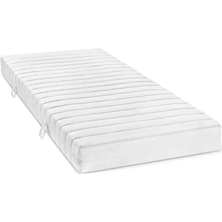 sleepling Bodyprotect Rollmatratze Federkernmatratze Sepp, 90 x 200 cm, Härtegrad 3, 7 Liegezonen, weiß