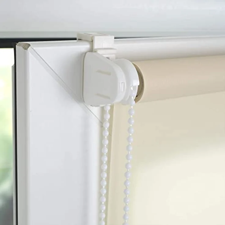 Seitenzugrollo Klemmfix, Liedeco, Lichtschutz, ohne Bohren, Klemmfix, inkl. Klemmträger – Bild 5