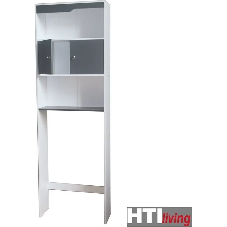 HTI-Living Badregal Toilettenüberbauregal Thekla 58178, Stück 1-tlg, Waschmaschinenüberbau Badregal Badschrank – Bild 2