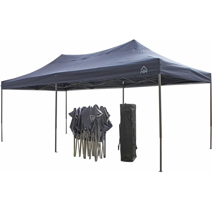 All Seasons Gazebos 3x6 m vollständig wasserdichtes Faltpavillon - Marineblau