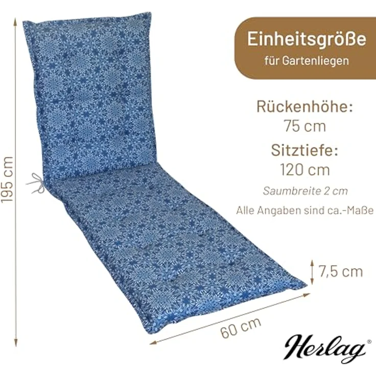 Herlag Liegenauflage Valeria, Design-Edition – Bild 4