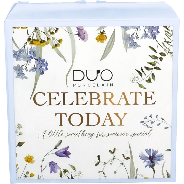 DUO Becher MELODY mit Fuß, 500 ml, inkl. Deckel und Teesieb, New Bone China Porzellan – Bild 4