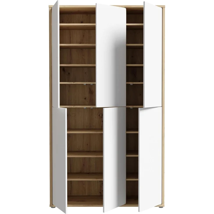 Mehrzweckschrank Schrank Alice Springs in Eiche und Secret Grey – Bild 6