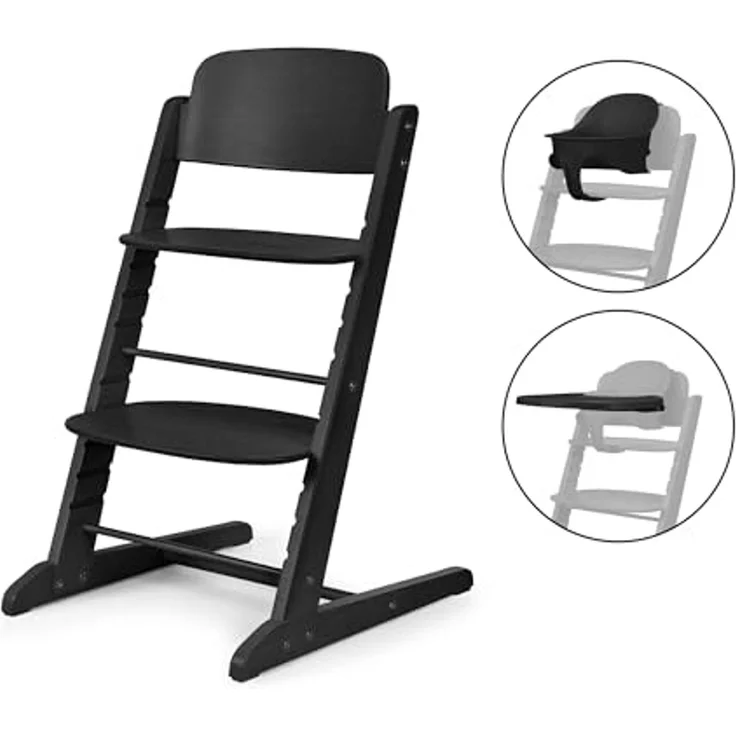 Cybex Iris 3-in-1 Hochstuhl mit Baby Set und Tablett Stunning Black – Bild 2