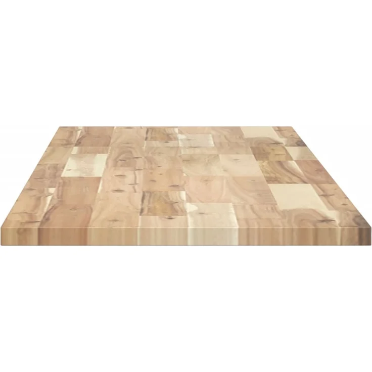 Schweberegal 2 pcs, Bücherregal Wand, Wandregal 140x40x2 cm Massivholz Akazie Unbehandelt – Bild 5