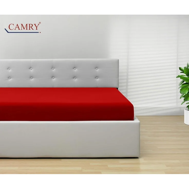 Camry Spannbettlaken CLASSIC Jersey 100% Baumwolle Spannbetttuch atmungsaktiv Gummizug, Jersey Baumwolle, Gummizug: rundum, 100% Baumwolle, alle Matratzenhöhen, atmungsaktiv, pflegeleicht – Bild 2