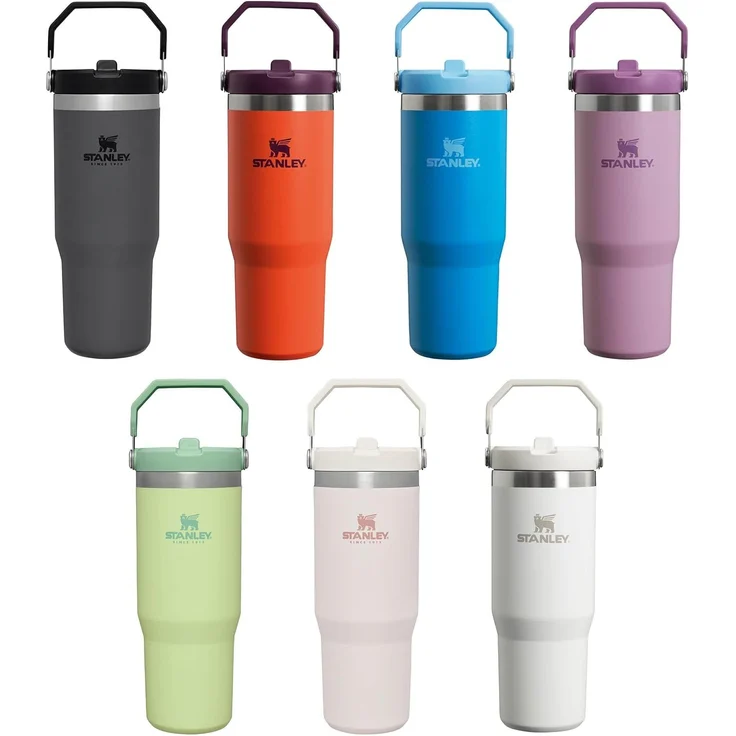 Stanley Isolierbecher The Iceflow Flip Straw Tumbler 0,89l Lilac – Bild 9