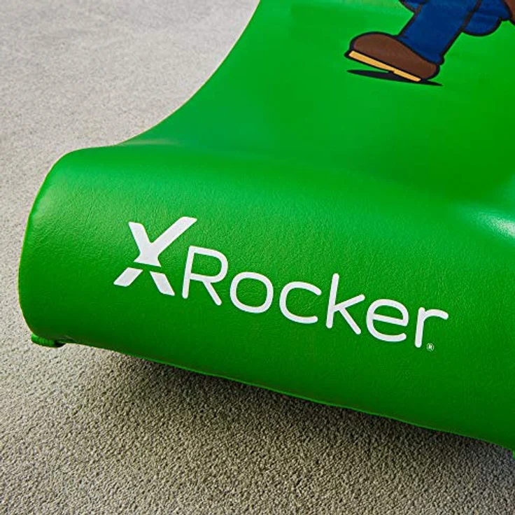X Rocker Offiziell lizenzierter Nintendo Super Mario Bros Video Rocker – Joy Collection (Grün, Luigi) – Bild 5