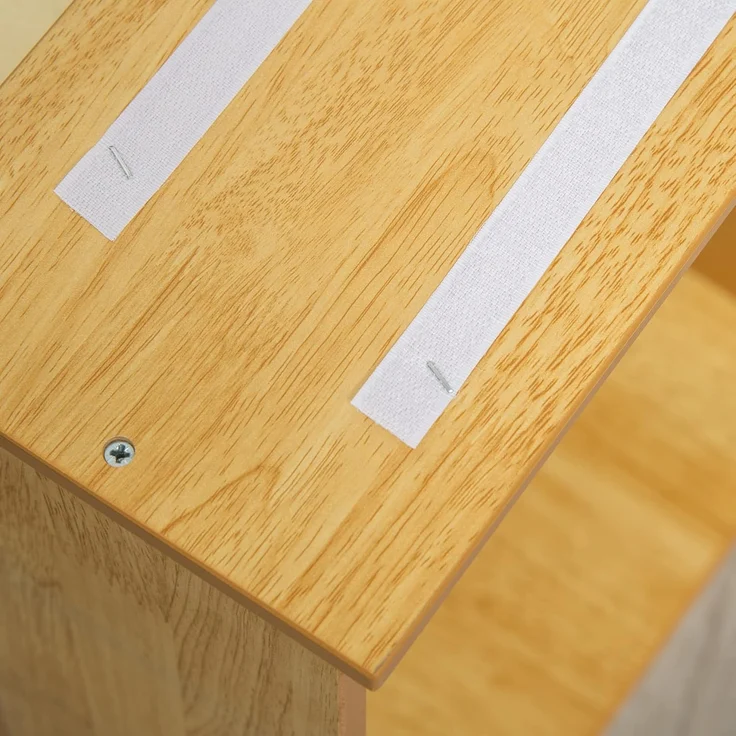 PawHut Haustiertreppe 4-stufig mit rutschfester Matte (Katzentreppe, 1-St, Hundetreppe), Rutschfeste Stufen mit abnehmbaren Teppichen – Bild 8