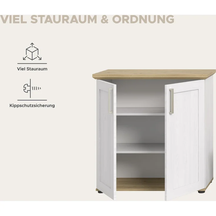 Kommode Verona - Sibiu Lärche / Artisan Eiche – Bild 7