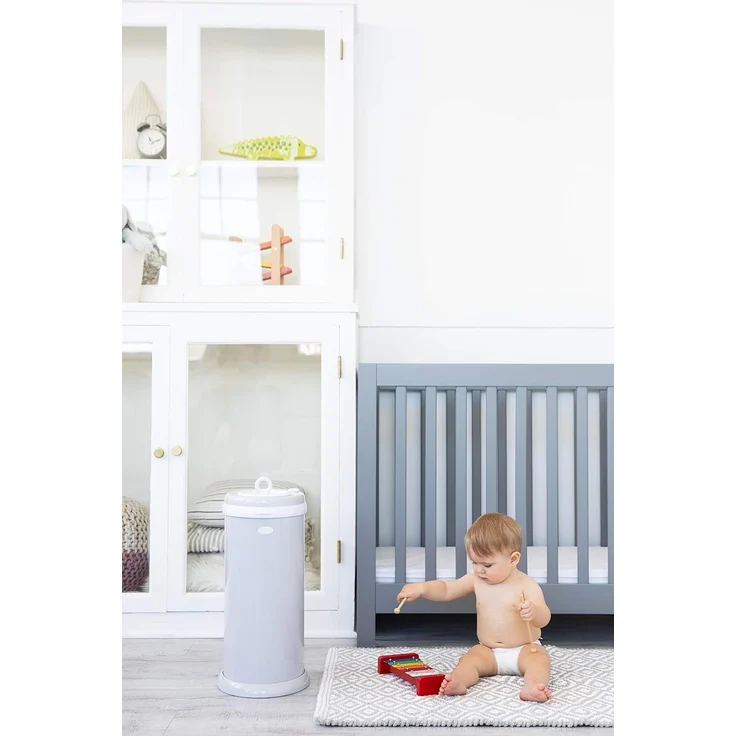 UBBI Windeleimer 29 x 21 x 49 cm grau – Bild 2