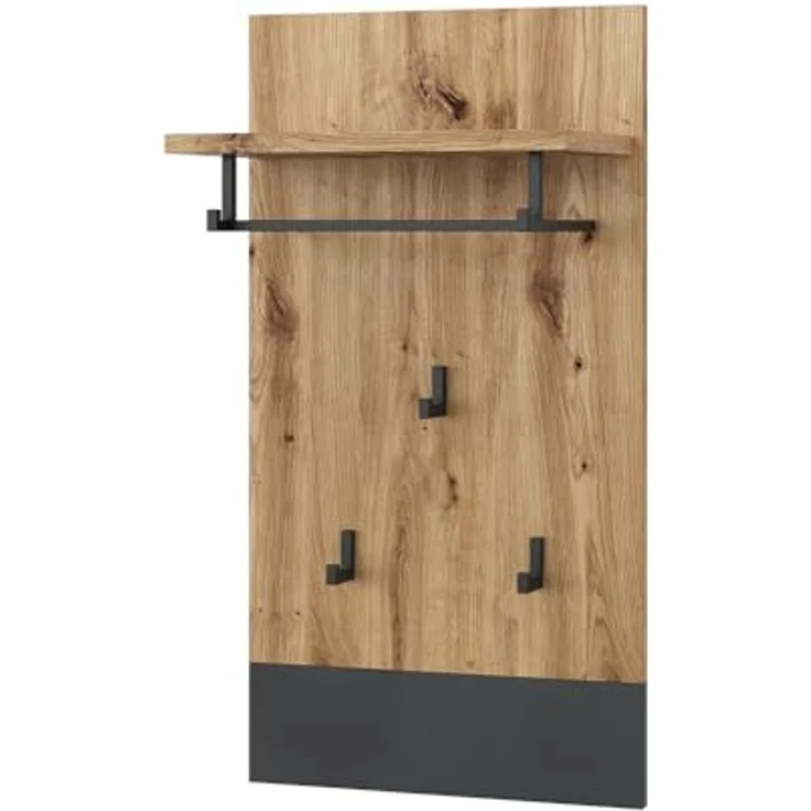 Wandgarderobe Selena Anthrazit 44 x 83 cm Vicco – Bild 2