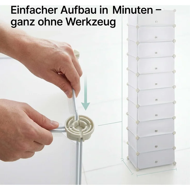 Relaxdays Schuhregal 10 Ebenen – Bild 9