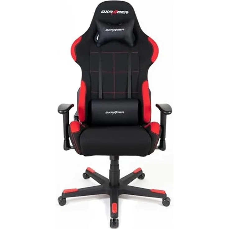 DXRacer Formula Serie OH-FD01-NR Gaming-Stuhl - Regular / L - EPU Kunstleder (wasserabweisend) -