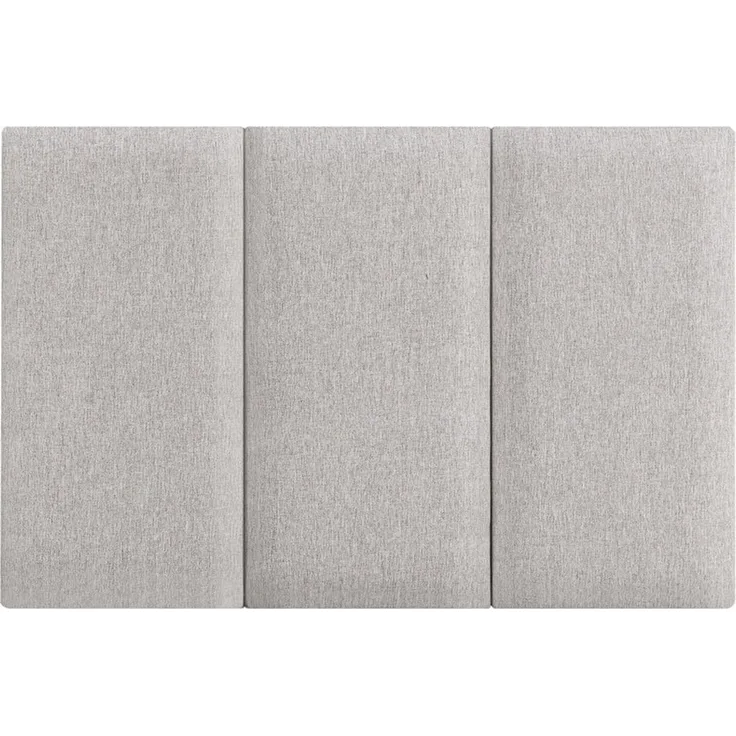 neu. haus Wandpolster, (Set, 3 Stück), »Carpino« Wandkissen Textil 60 x 30 cm Grau