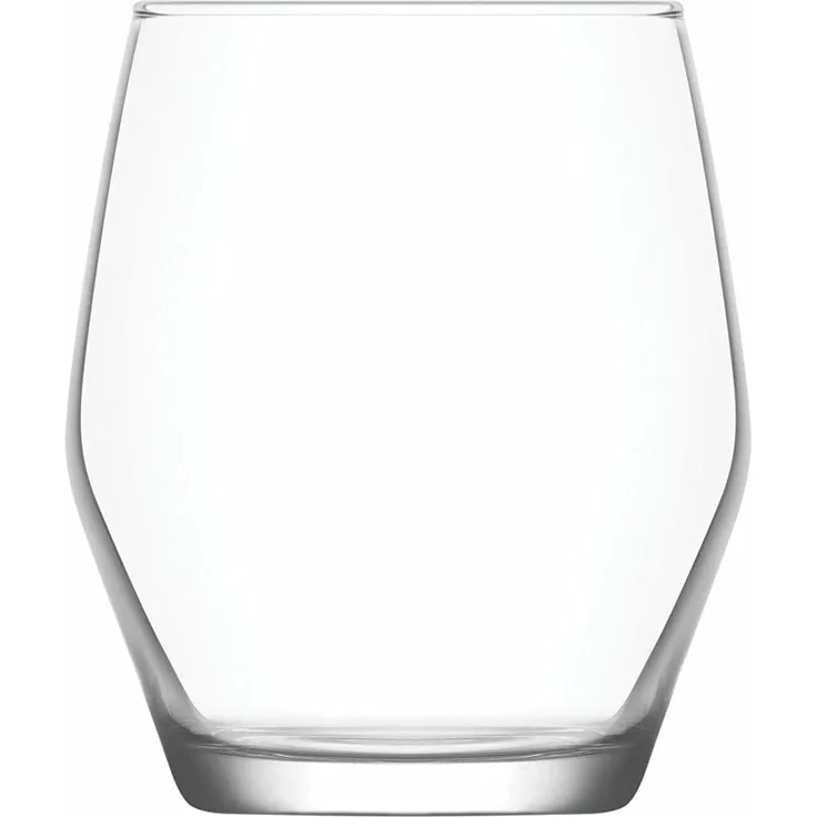 LAV Ella Gläser - 370 ml - Trinkgläser im eleganten Design 10x7 cm