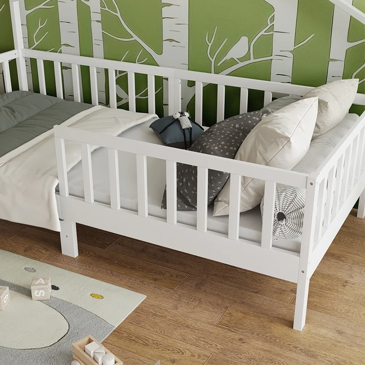 Hausbett Justus Weiß 90x200 cm Vitalispa – Bild 5