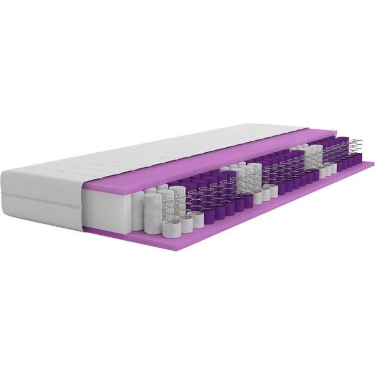 Taschenfederkernmatratze NEUHEIT: Torne 21, 7 Zonen Matratze in 90x200 cm, 140x200 cm & mehr, OTTO home, 21 cm hoch, Wendematratze H2/H3/H4, ergonomisch, 400 Federn (bei 100x200 cm) – Bild 4
