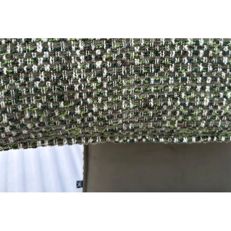 KAWOLA Esszimmerstuhl LYSSIA Drehstuhl Stoff grün 86 x 65 x 49 cm – Bild 8