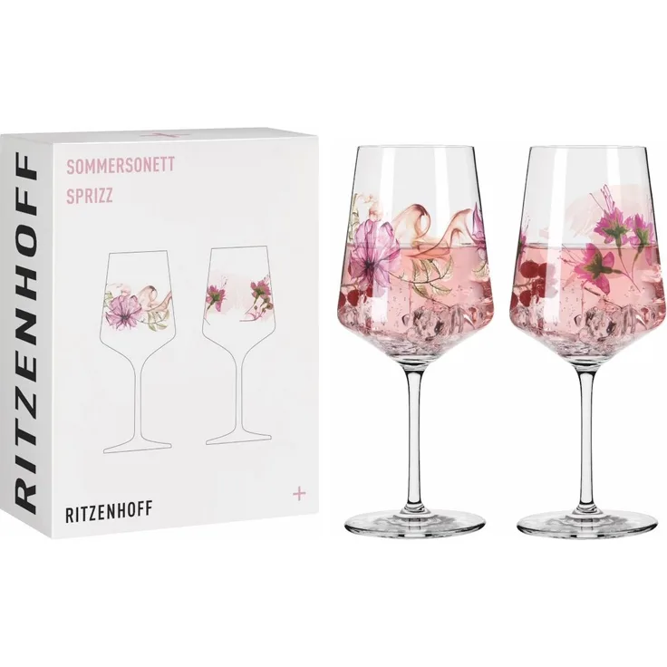 Ritzenhoff 3461004 Aperitifglas 2er-Set 004 SOMMERSONETT Doro von Rüden, Sonja Eikler 2022