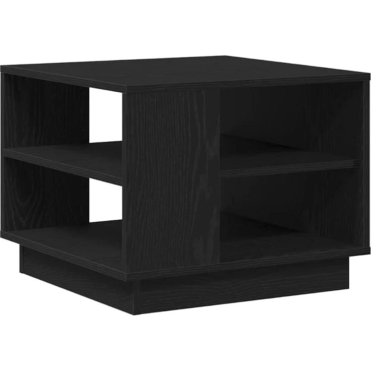 vidaXL Couchtisch Schwarz Eichen-Optik 55 x 55 x 42 cm Holzwerkstoff 862714 – Bild 6