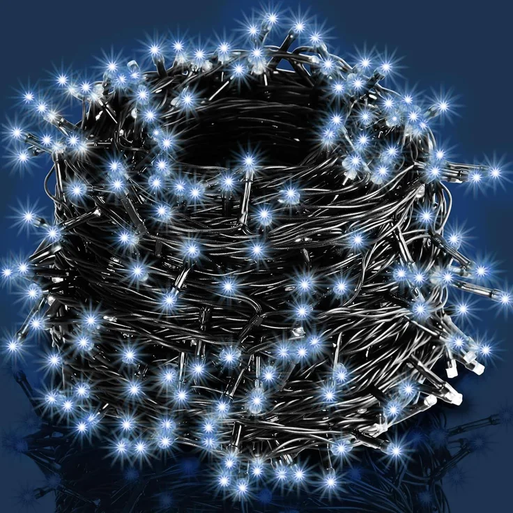 monzana Lichterkette, 200 / 400 / 600 LEDs warmweiß / kaltweiß / bunt IP44