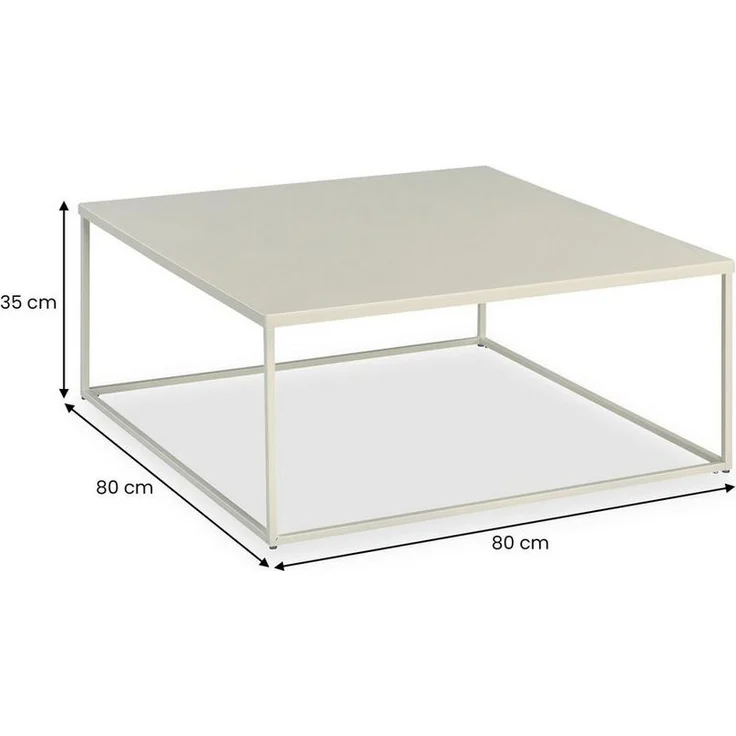 IDIMEX Couchtisch HILAR, Couchtisch modern Sofatisch Wohnzimmertisch Metall – Bild 2