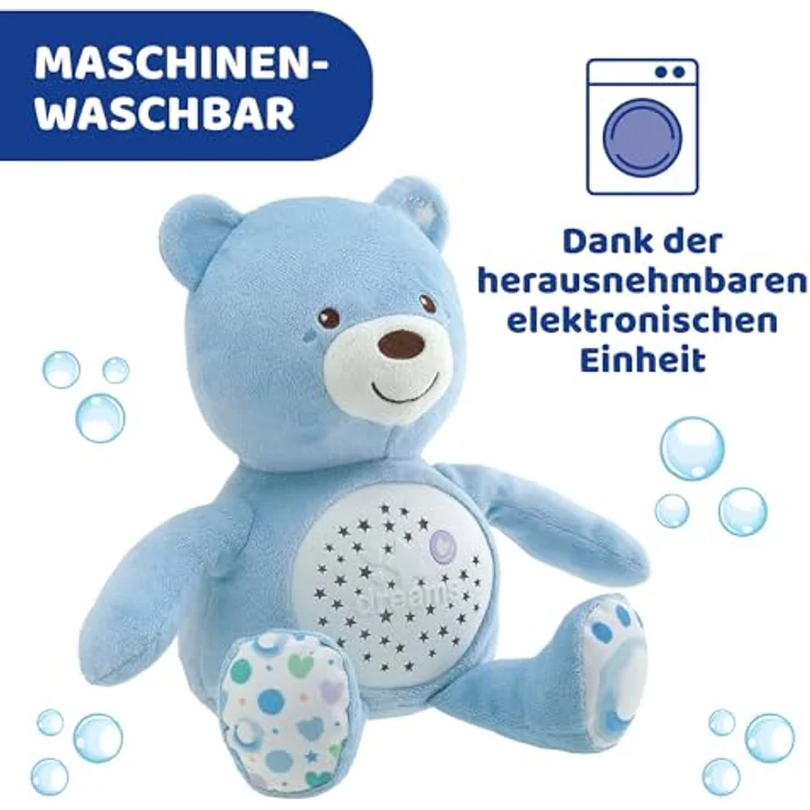 Chicco First Dreams Baby Projektor Teddybär Blau B – Bild 8