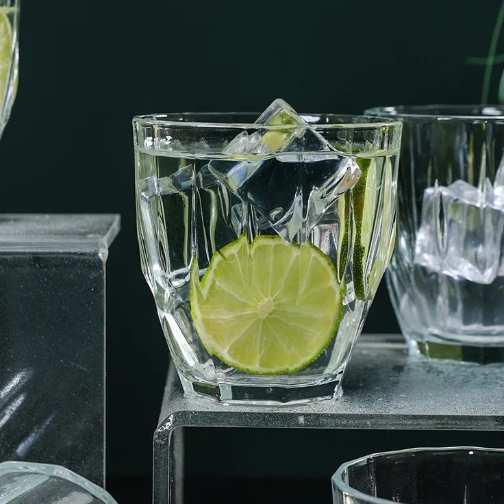 Hermia Concept 'PB-52988' Gläser-Set (6-teilig), Transparent, 8,5 x 8,5 x 8,7 cm, 275 ml