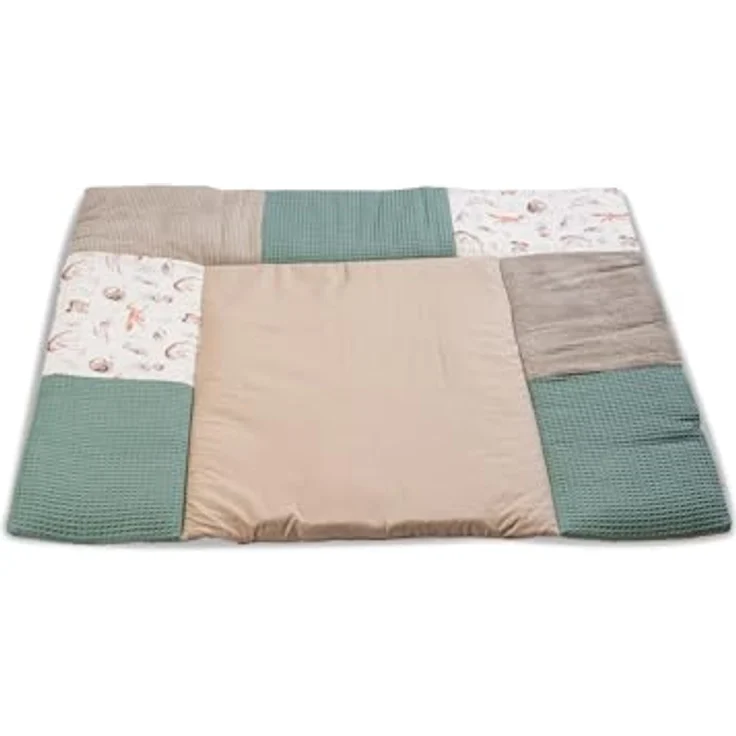 ULLENBOOM Wickelauflage 85x75 cm Waldfreunde (Made in EU) - Wickelunterlage Waschbar und für Unterwegs geeignet, Bezug: 100% OEKO TEX Baumwolle, Wickeltischauflage 75x85 – Bild 2