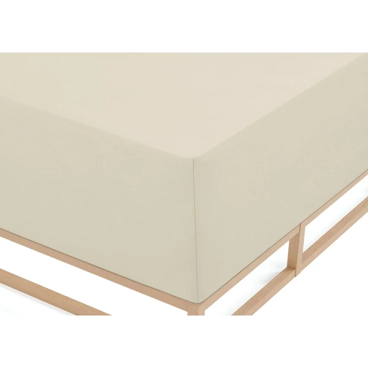 biberna Jersey-Elastic-Boxspring-Spannbetttuch, grau, 1 x 90 x 190 cm - 100x220 cm – Bild 2