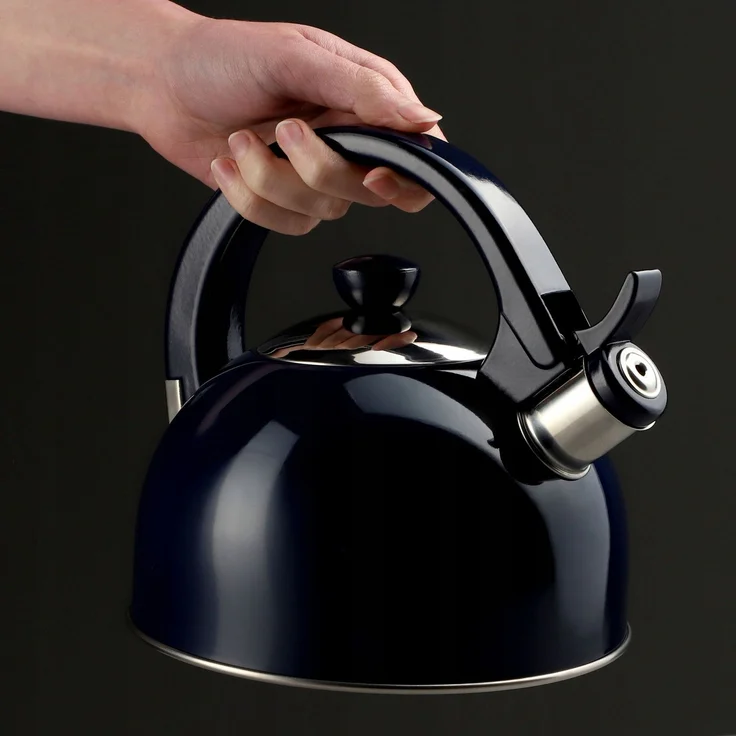 KADAX Induktionskessel Gas mit Pfeife 1,7 l traditionell – Bild 5