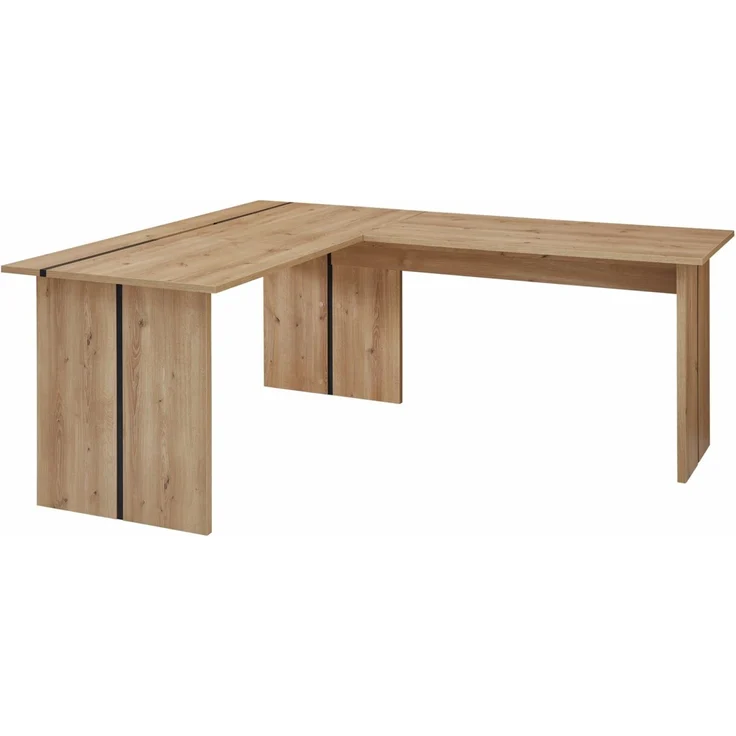 InnoStyle Schreibtisch Anbauwinkel SONOS Old Artisan Eiche 120 x 60 cm Natur – Bild 5