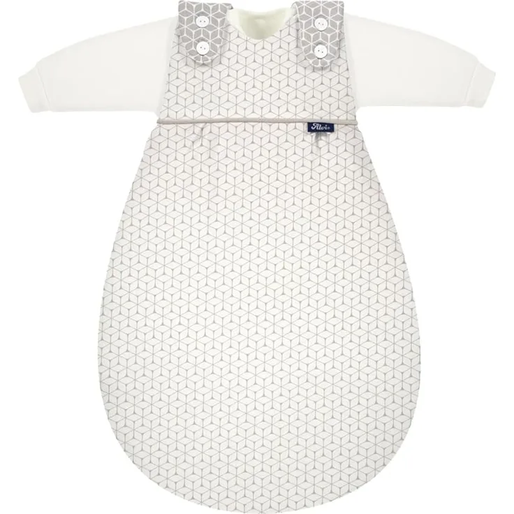 Alvi Baby-Mäxchen Schlafsack 3-teilig Graphic taupe Gr. 68/74