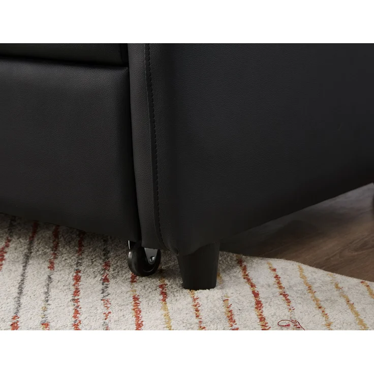 ZUBALIYA Sofa 156x100 cm, mit Ausziehbett, mit breiten Armlehnen, mit Schaumstoffpolsterung, ohne aufwendige Montage – Bild 13