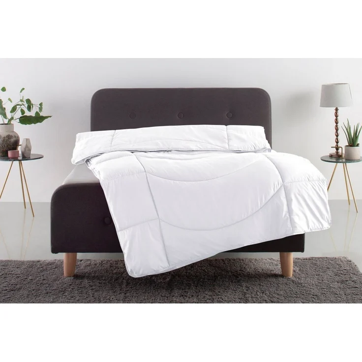 OTTO home Microfaserbettdecke Microlux, Bettdecke 135x200 cm und Übergrößen bis 240x220cm, Füllung: Feuchtigkeitsregulierende 3D Klimafaser (Polyester), Bezug: Microfaser-Feinbatist, fest versteppter Bezug - keine Bettwäsche nötig, Sommer, Winter – Bild 5