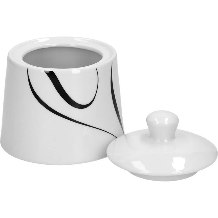 van Well Milch- und Zuckerset Kaffeeergänzungsset Milchkännchen & Zuckerdose Galaxy, Porzellan – Bild 4