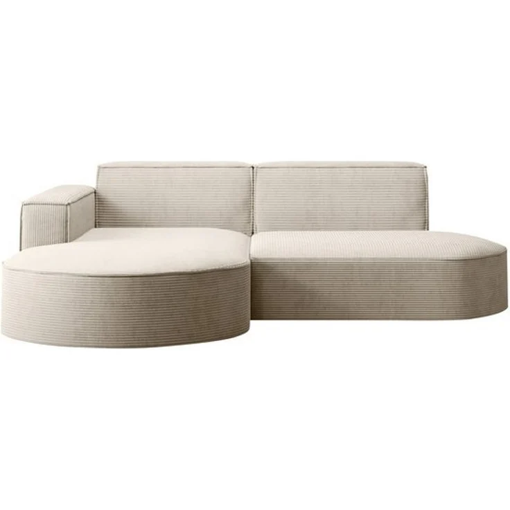 Kaiser Möbel Ecksofa Designer MODENA STUDIO L stoff Cord, Ecksofa, Cord Sofa, L-Form, Links/Rechts wählbar – Bild 4