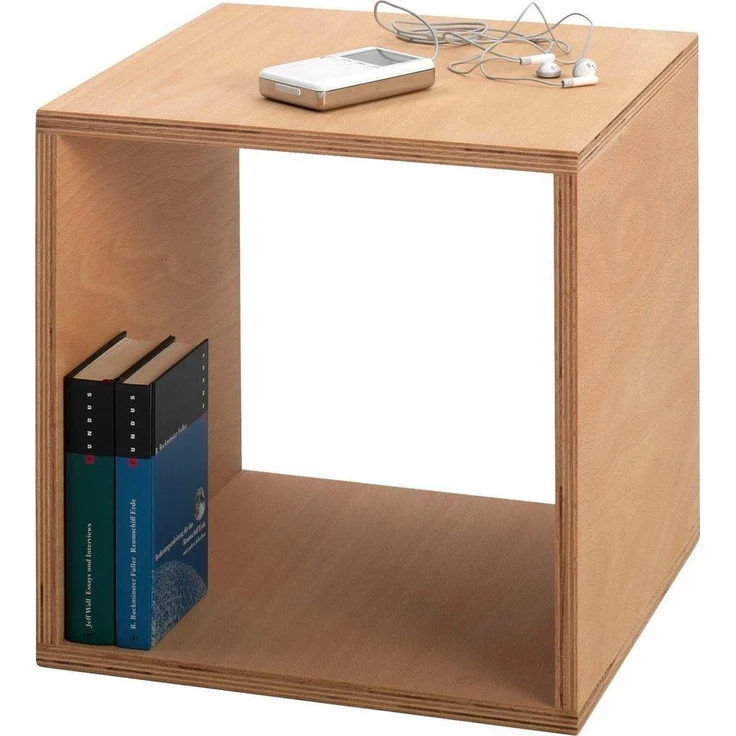 Tojo Beistelltisch Tojo-cube, aus Buche Multiplex, geölt, Maße (35/35/35 cm) – Bild 3
