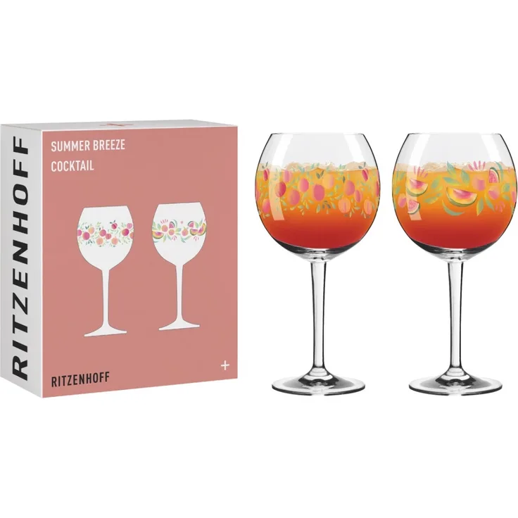 Ritzenhoff 8071001 Cocktailglas 2er Set SUMMER BREEZE #1, #2 Ana Vasconcelos 2025